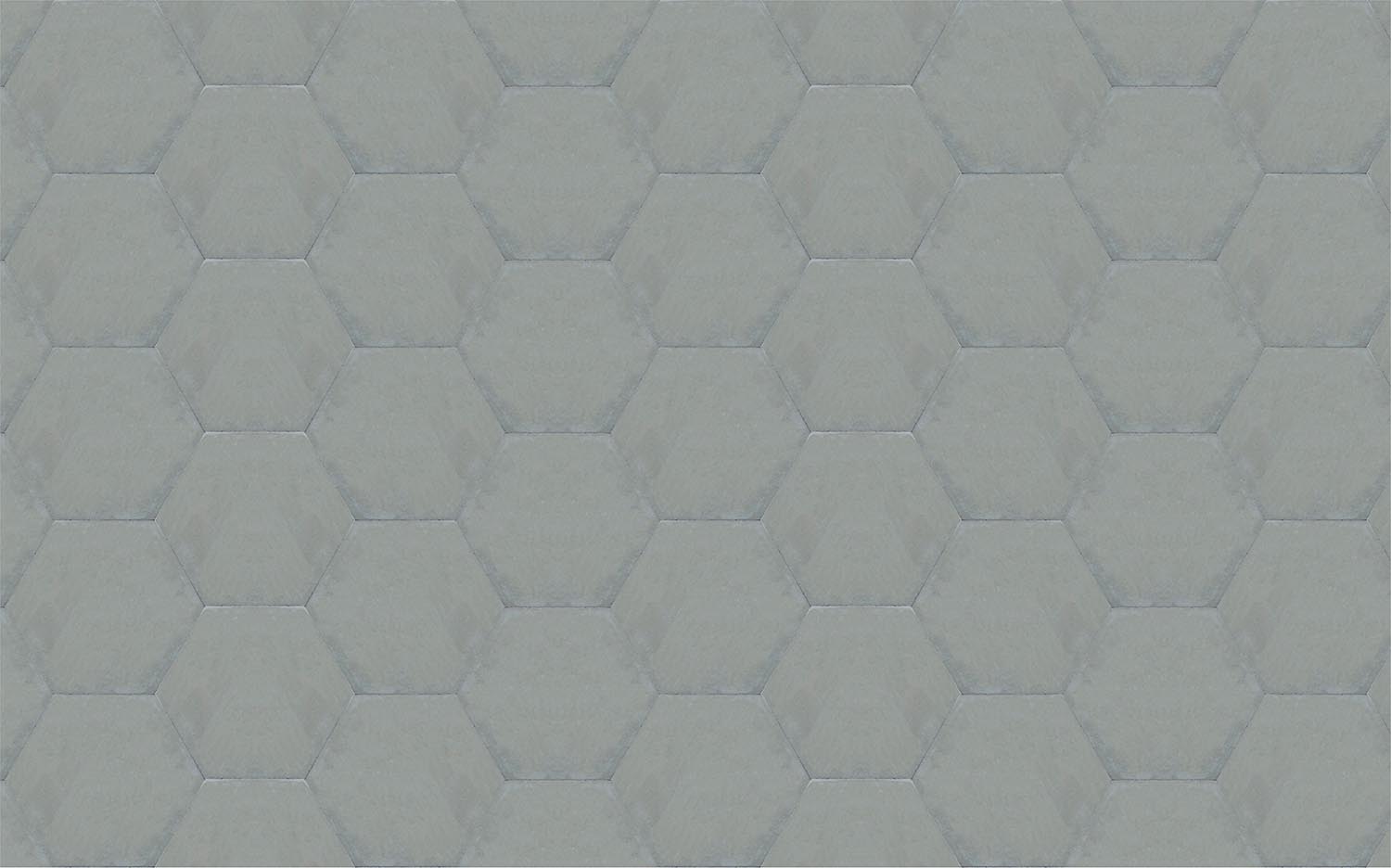 gris-liso-hexagonal